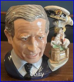 Royal Doulton'prince Charles' Large Character Jug D7283 2008 Jug Of The Year