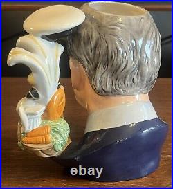 Royal Doulton'prince Charles' Large Character Jug D7283 2008 Jug Of The Year