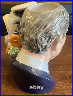 Royal Doulton'prince Charles' Large Character Jug D7283 2008 Jug Of The Year