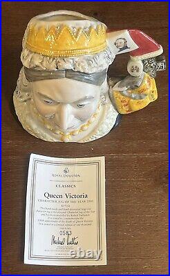 Royal Doulton'queen Victoria' Large Character Jug D7152 2001 Joty /1000 Rare