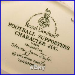 Royal Doulton small character jug Football Supporter Liverpool D6930