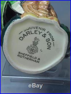 SMALL Royal Doulton SAIREY GAMP Character Jug Darley & Son Backstamp D5528