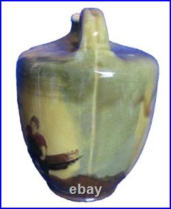 SUPER RARE Royal Doulton Kingsware 1909 Greenlees Brothers Claymore Pirates Jug