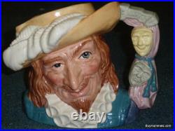 Scaramouche Character Toby Jug D6814 by Royal Doulton Colourway RARE GIFT