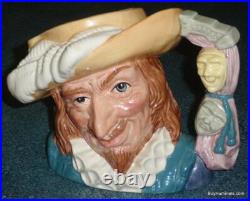 Scaramouche Character Toby Jug D6814 by Royal Doulton Colourway RARE GIFT