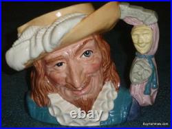 Scaramouche Character Toby Jug D6814 by Royal Doulton Colourway RARE GIFT