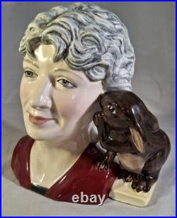 Scarce Royal Doulton Historian LOUISE IRVINE Jug Autographed Ltd Ed 56 of 350