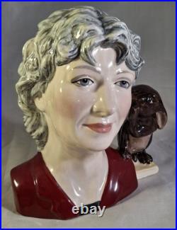 Scarce Royal Doulton Historian LOUISE IRVINE Jug Autographed Ltd Ed 56 of 350
