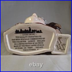 Scarce Royal Doulton Historian LOUISE IRVINE Jug Autographed Ltd Ed 56 of 350