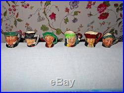 Set of Royal Doulton Character Toby Jug Tiny TiniesAll 12 Mint 12 All original