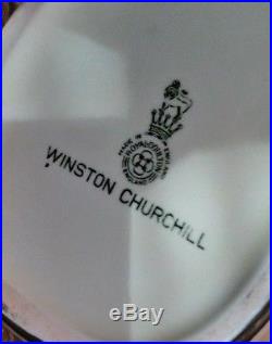 Set of Three Royal Doulton Sir Winston Churchill Toby Jugs