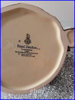 Set of four royal doulton character toby jugs mugs large