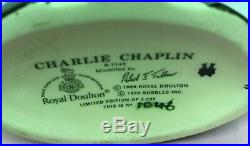 Small Royal Doulton Character Jug Charlie Chaplin D7145 Limited Edition