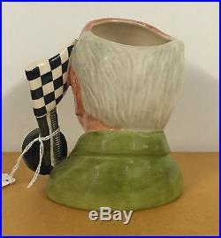 Small Royal Doulton Character Jug Murray Walker Obe D7094 Excellent