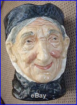 Superb Royal Doulton Large Character Jug Toothless Granny D5521 Issued 1938