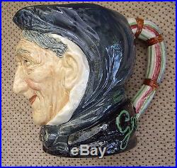 Superb Royal Doulton Large Character Jug Toothless Granny D5521 Issued 1938