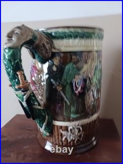 Superb Royal Doulton William Shakespeare Jug by Charles Noke. 27cm. C1933