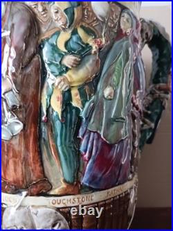 Superb Royal Doulton William Shakespeare Jug by Charles Noke. 27cm. C1933