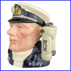 THE CANADIANS THE SAILOR Royal Doulton D6904 Character Jug LIMITED EDITION Navy