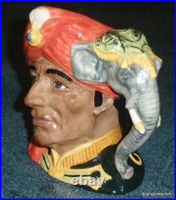 The Elephant Trainer Royal Doulton Character Toby Jug LARGE D6841 RARE GIFT
