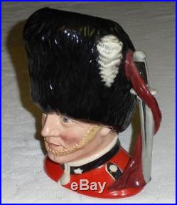The Guardsman Royal Doulton LARGE Character Toby Jug D6755 EXCELLENT GIFT