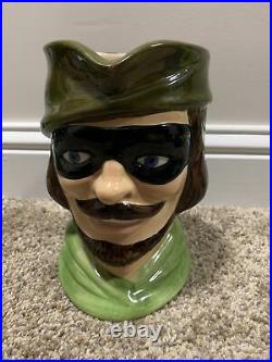 The Iconic Masked Bandit Toby Jug from the Legendary WW2 Movie 12 OClock High