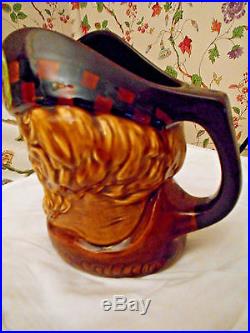 The McCallum Royal Doulton Style Wade Toby Jug Mug Large Beautiful Color & Glaze