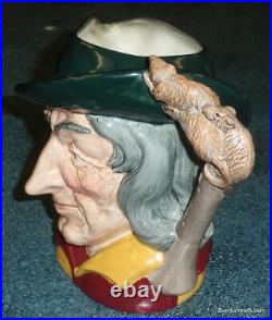 The Pied Piper Character Toby Jug D6403 Royal Doulton Rare Collectible Gift