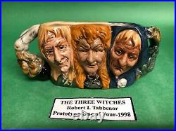 Three Witches Doulton Prototype Character Jug Unique Museum sale