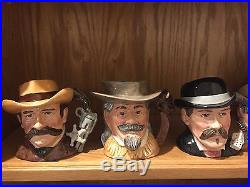 Toby JUG Wild WEST 6pc Collection by Royal Doulton