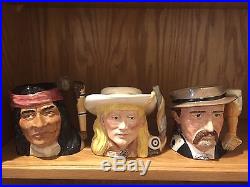 Toby JUG Wild WEST 6pc Collection by Royal Doulton