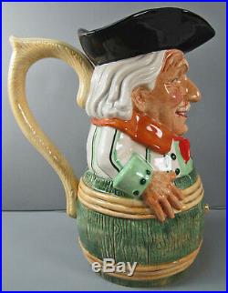 Toby Jug 0059 Kevin Francis Vic In A Barrel 7 Signed Ltd Ed #56 of 200 GREAT