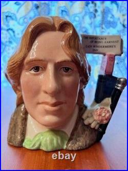Toby Jug Large 7.5 by Royal Doulton OSCAR WILDE JUG of the Year 2000