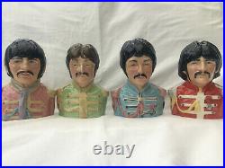 Toby jugs. The Beatles. Sgt Pepper. Music. LP. Vinyl. CD. Not Figures