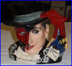 ULTRA RARE Royal Doulton Phantom Of The Opera Character Toby Jug D7017 GIFT