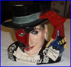 ULTRA RARE Royal Doulton Phantom Of The Opera Character Toby Jug D7017 GIFT