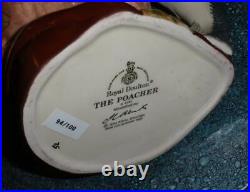 ULTRA RARE The Poacher Royal Doulton Toby Jug D6781 Colourway Collectible
