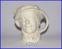 Uncatalogued Royal Doulton Character Jug Pearly Girl In White'A' Stamp