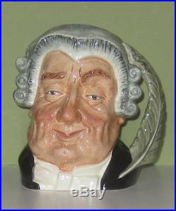 Very Rare Royal Doulton Stoke Jubilee Lawyer Character Jug Excellent Condition