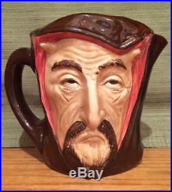 VERY RARE Royal Doulton Large Double Sided Mephistopheles Character Jug