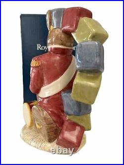 VERY RARE Royal Doulton Toy Soldier Bunnykins D7185 Toby Jug LIMITED EDITION