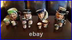 VINTAGE, TOBY JUGS COLLECTION, 38 in Perfect Condition