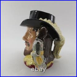 VTG KING CHARLES I Royal Doulton D 6917 Large Ltd Ed Character Toby Jug 1992 CoA