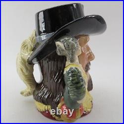 VTG KING CHARLES I Royal Doulton D 6917 Large Ltd Ed Character Toby Jug 1992 CoA