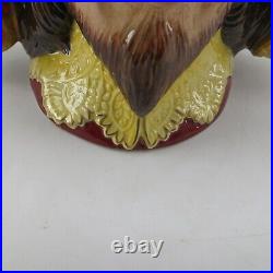 VTG KING CHARLES I Royal Doulton D 6917 Large Ltd Ed Character Toby Jug 1992 CoA