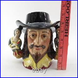 VTG KING CHARLES I Royal Doulton D 6917 Large Ltd Ed Character Toby Jug 1992 CoA