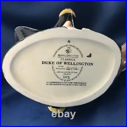 VTG Royal Doulton Character Jug DUKE OF WELLINGTON D7170-WATERLOO COA 293/1000