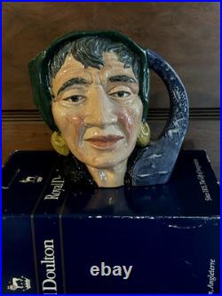 VTG Royal Doulton Character Jug of the Year THE FORTUNE TELLER D6497 Large w Box