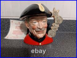 VTG Royal Doulton Chelsea Pensioner D6832 Ltd Ed 217/250 Large Jug
