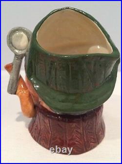 VTG Royal Doulton The Sleuth Small Character Jug D6635 Signed By Michael Doulton